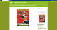 Desktop Screenshot of konvek2009.blogspot.com