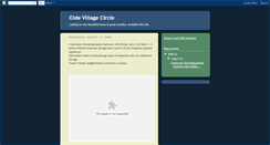 Desktop Screenshot of oldevillagecircle.blogspot.com