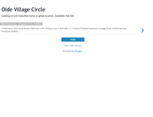 Tablet Screenshot of oldevillagecircle.blogspot.com