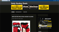 Desktop Screenshot of dailyhockeydeals.blogspot.com