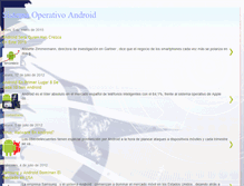 Tablet Screenshot of androidsistemaoperativo.blogspot.com