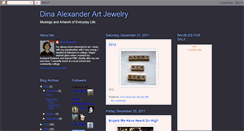 Desktop Screenshot of dinaalexander.blogspot.com