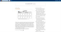 Desktop Screenshot of fashioned101.blogspot.com