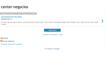 Tablet Screenshot of center-negocios.blogspot.com