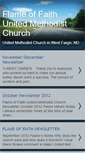 Mobile Screenshot of flameoffaithumc.blogspot.com