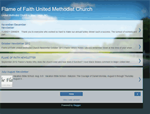 Tablet Screenshot of flameoffaithumc.blogspot.com