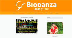 Desktop Screenshot of biodanzajoanytere.blogspot.com