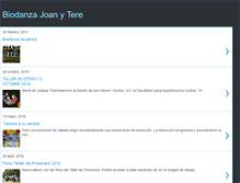 Tablet Screenshot of biodanzajoanytere.blogspot.com