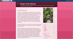 Desktop Screenshot of keeper-of-the-cheerios.blogspot.com