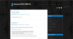 Desktop Screenshot of derecho-pucv-2007-01.blogspot.com