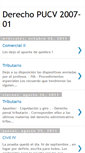 Mobile Screenshot of derecho-pucv-2007-01.blogspot.com