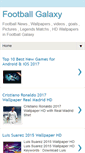 Mobile Screenshot of footballgalaxy.blogspot.com