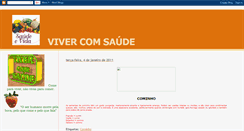 Desktop Screenshot of casitadasaude.blogspot.com