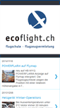 Mobile Screenshot of ecoflight.blogspot.com