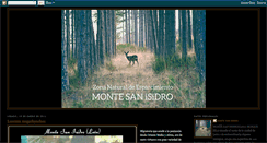 Desktop Screenshot of montesanisidro.blogspot.com