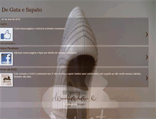 Tablet Screenshot of degataesapato.blogspot.com