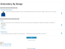 Tablet Screenshot of ebydesign.blogspot.com