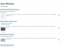 Tablet Screenshot of nickwhiteley.blogspot.com