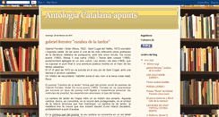 Desktop Screenshot of antologiacatalana1b.blogspot.com