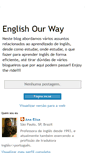 Mobile Screenshot of englishourway.blogspot.com