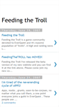 Mobile Screenshot of feedingthetroll.blogspot.com