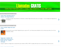 Tablet Screenshot of llamadasgratismx.blogspot.com