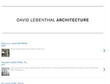 Tablet Screenshot of david-lebenthal.blogspot.com