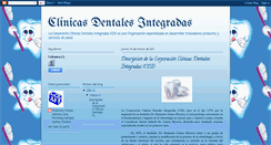 Desktop Screenshot of clinicadentalintegral-cdi.blogspot.com