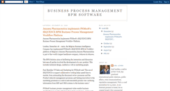Desktop Screenshot of bpmbusinessprocessmanagementsoftware.blogspot.com