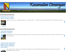 Tablet Screenshot of kecamatancimenyan.blogspot.com