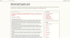 Desktop Screenshot of pendidikan-hukum.blogspot.com