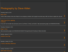 Tablet Screenshot of davealdenphotos.blogspot.com