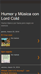 Mobile Screenshot of lordcold.blogspot.com