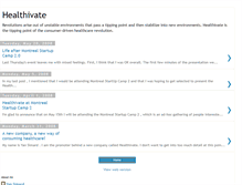 Tablet Screenshot of healthivate.blogspot.com