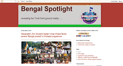 Desktop Screenshot of bengalspotlight.blogspot.com