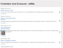 Tablet Screenshot of forbiddenandenslaved.blogspot.com