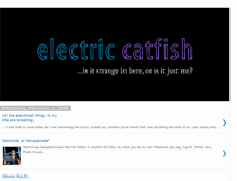 Tablet Screenshot of electriccatfish.blogspot.com