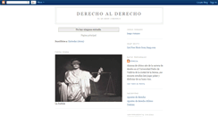 Desktop Screenshot of derechoalderecho.blogspot.com