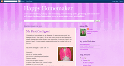 Desktop Screenshot of angie-happyhomemaker.blogspot.com