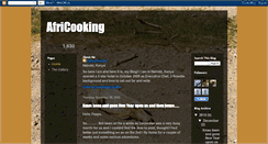 Desktop Screenshot of anafricookingadventure.blogspot.com