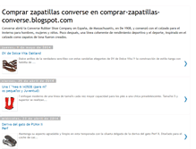 Tablet Screenshot of comprar-zapatillas-converse.blogspot.com