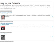 Tablet Screenshot of gabriellecoquine.blogspot.com