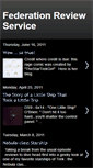 Mobile Screenshot of federationreviewservice.blogspot.com