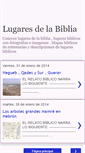 Mobile Screenshot of lugaresdelabiblia.blogspot.com