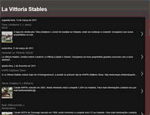 Tablet Screenshot of lavittoriastables.blogspot.com