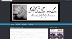 Desktop Screenshot of mullesverden.blogspot.com