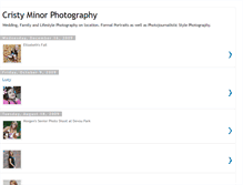 Tablet Screenshot of cristyminorphotography.blogspot.com