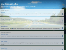 Tablet Screenshot of 5deleerjaarolko.blogspot.com