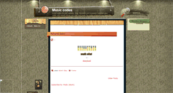 Desktop Screenshot of fs-music-codes.blogspot.com