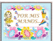 Tablet Screenshot of manualidades-pormismanos.blogspot.com